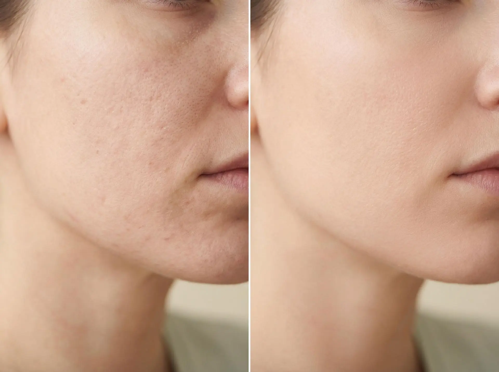 Microneedling – glattere Hautstruktur (Beispielbild, individuell)